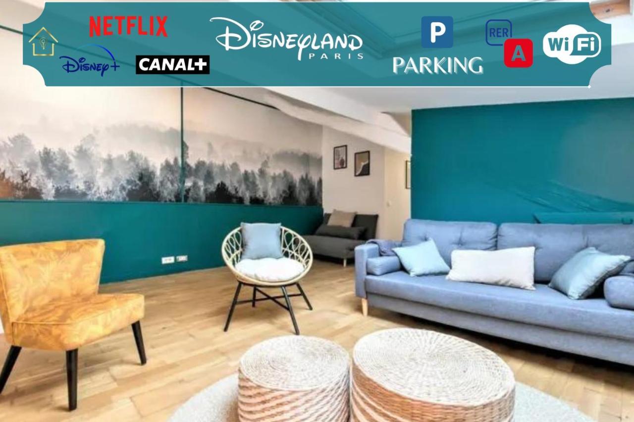 Mickey'S Gateway N4 Pour 6 Votre Refuge Familial Apartment Montevrain Ngoại thất bức ảnh